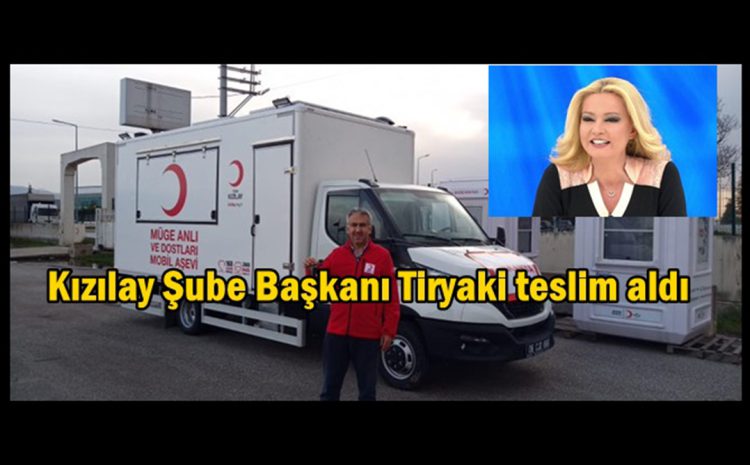  Müge Anlı ve sevenlerinin bağışladığı mobil ikram aracı Sakarya’da